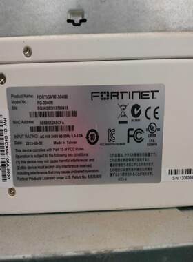 （设备配件）-3040B Fortinet万兆FG防火墙