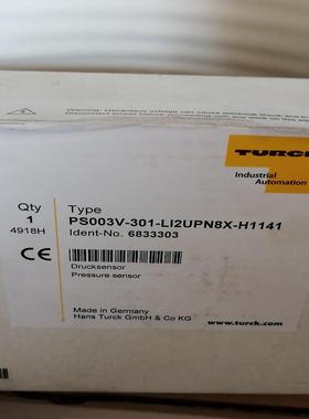 图尔克压力开关PS003V-301-LI2UPN8X-H11