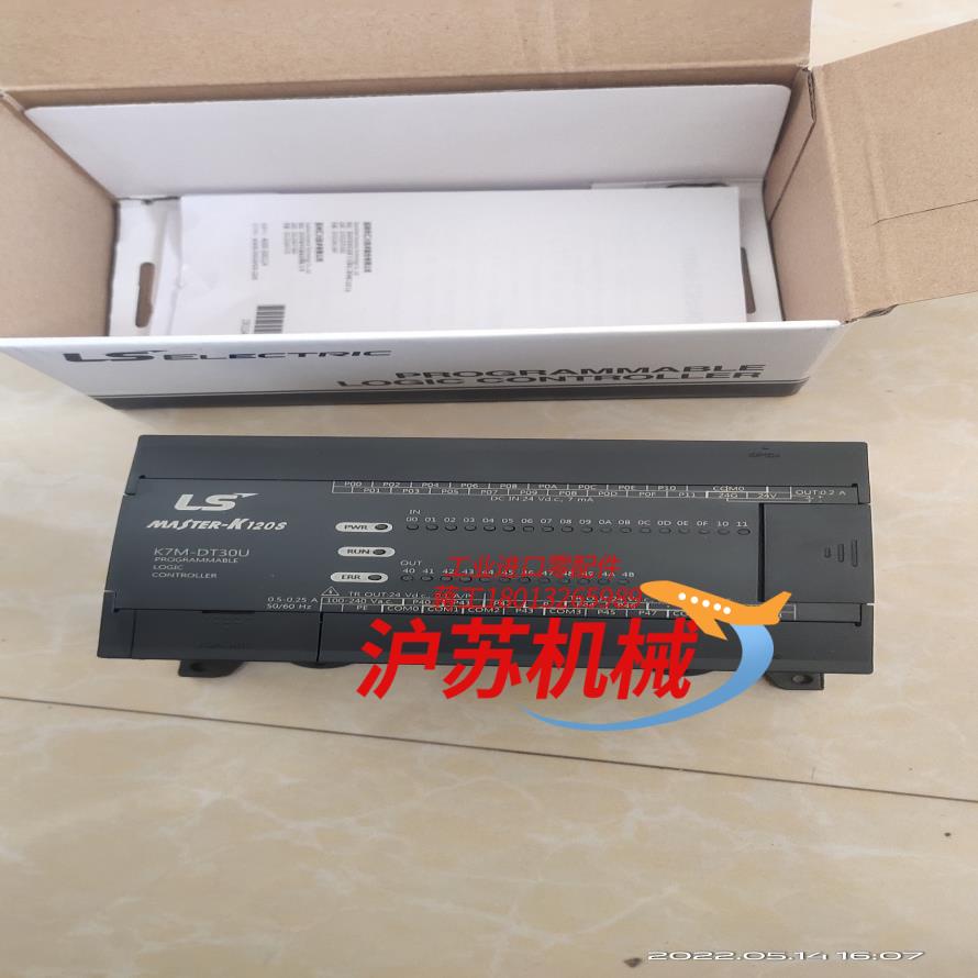 LS产电PLC型号K7M-DT30U全新无任何瑕疵