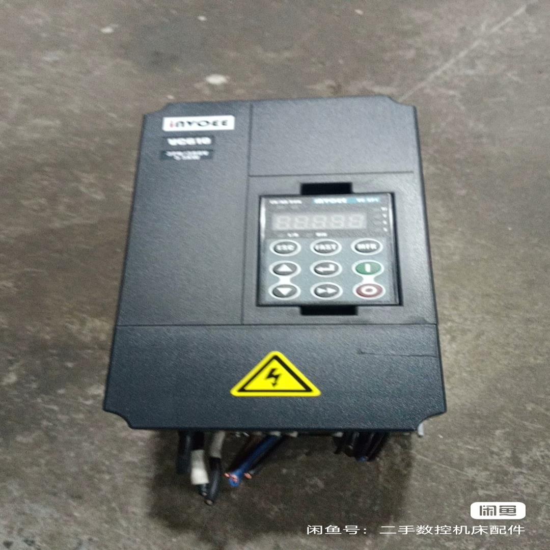 英沃5.5千瓦变频器，功能，带电机模拟电压测试发货。