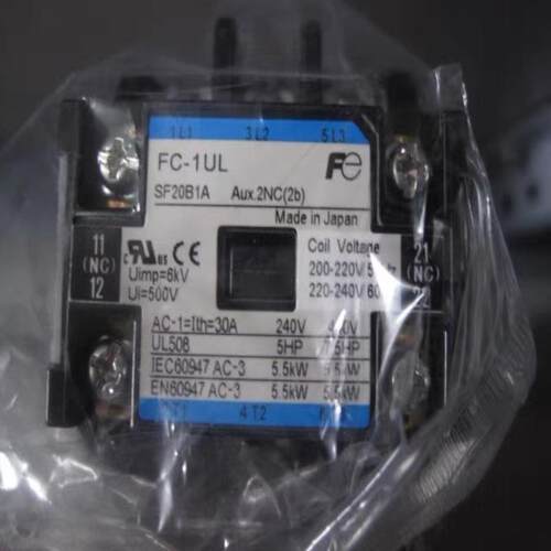 议~FC-1UL富士接触器用于富士G11P11 VG7变频