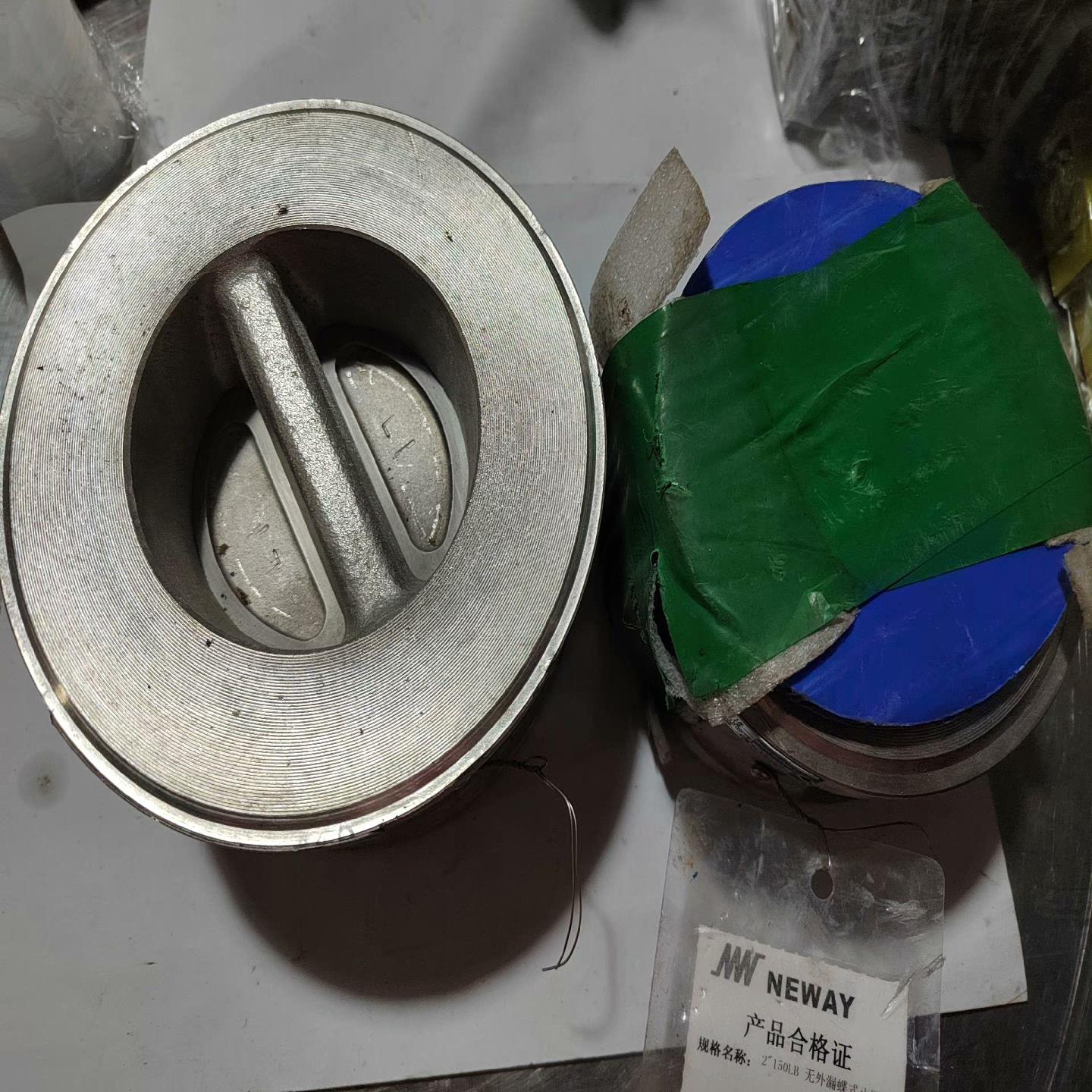 {雅致机械商行}无外漏蝶式止回阀CF8M2150LB