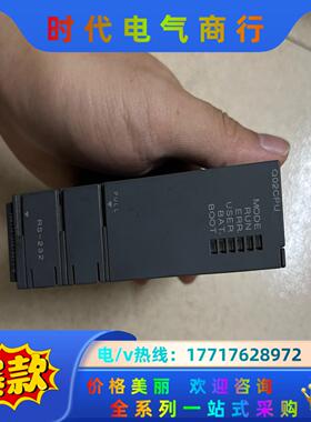 三菱Q02CPU功能正常，外观完好。议价