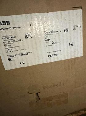 全新 变频器 acs510-01-046a-4 22k