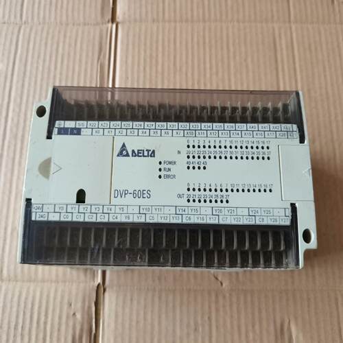台达PLC DVP60ES00R2  外壳 通电绿灯 成
