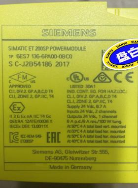 【工控自动化】S7136-6PA00-0BCO议价