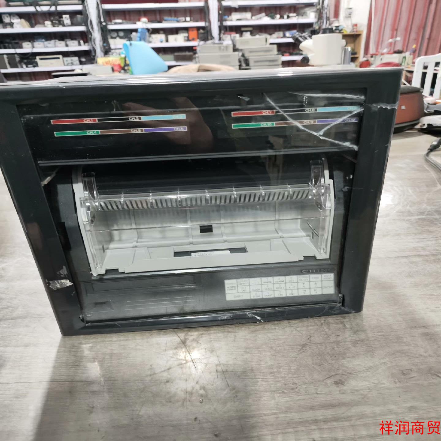 议价(议~价)CHINO千野记录仪，壳子裂了玻璃破了，实物拍摄，成