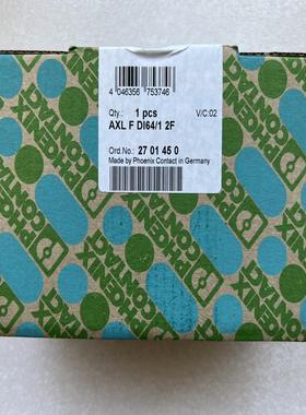 菲尼克斯模块AXL F DI64/1 2F货号2701450