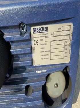 正品BECKER D-42279 真空泵 需要的老板私聊我问