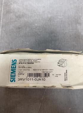 马达断路器3RV1011-0JA10全新原装