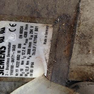 1ag0拆机 8af71 伺服电机1fk7100 功能议价 工控自动化