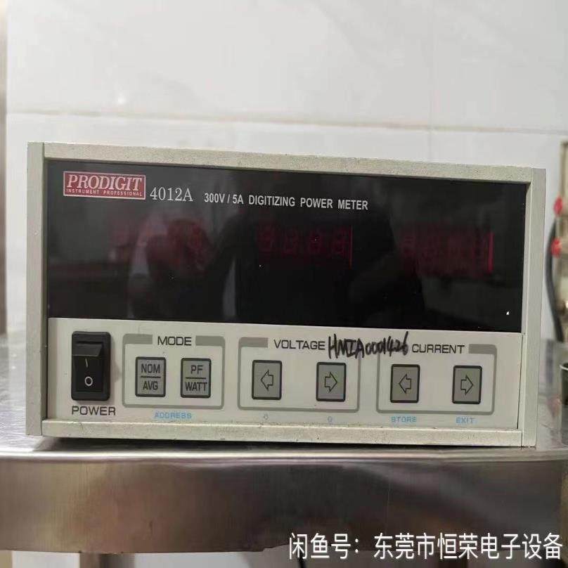 {雅致机械商行}台湾博计4012A 300V5A数字电源功率仪通电开机无