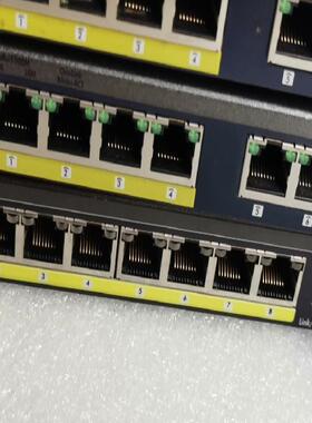 美国s108p 8口千兆交换机实物图