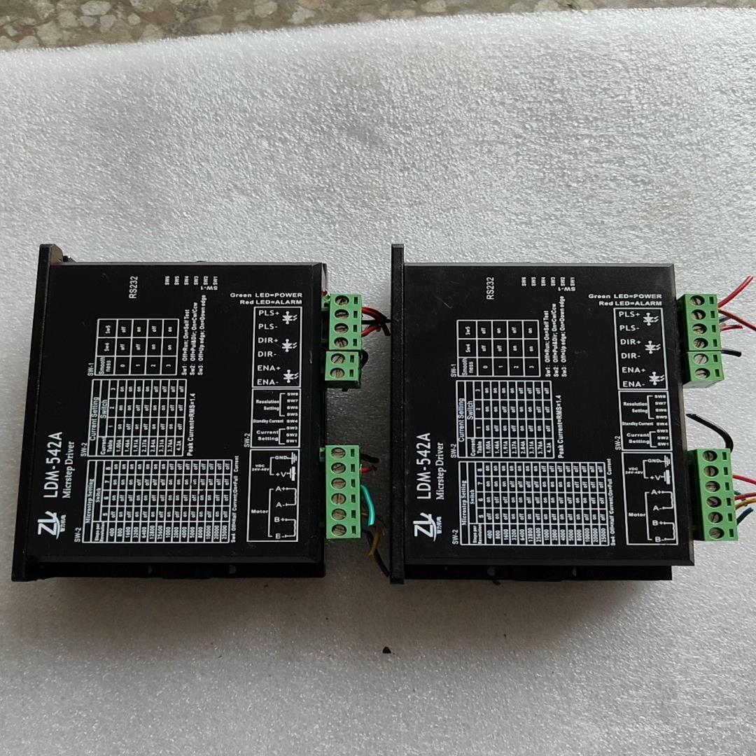 （设备配件）智力机电 57步进电机驱动器 LDM-542A 功能正常 实