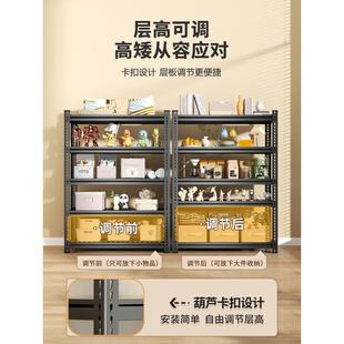 仓库货架多层置物架钢架家用阳台储物架超市铁架子货物架快递架子