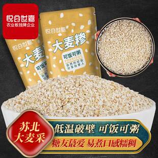 盐城大麦采子5斤苏北特产大麦糁彩子米仁粯子面粗粮元麦杂粮粥米