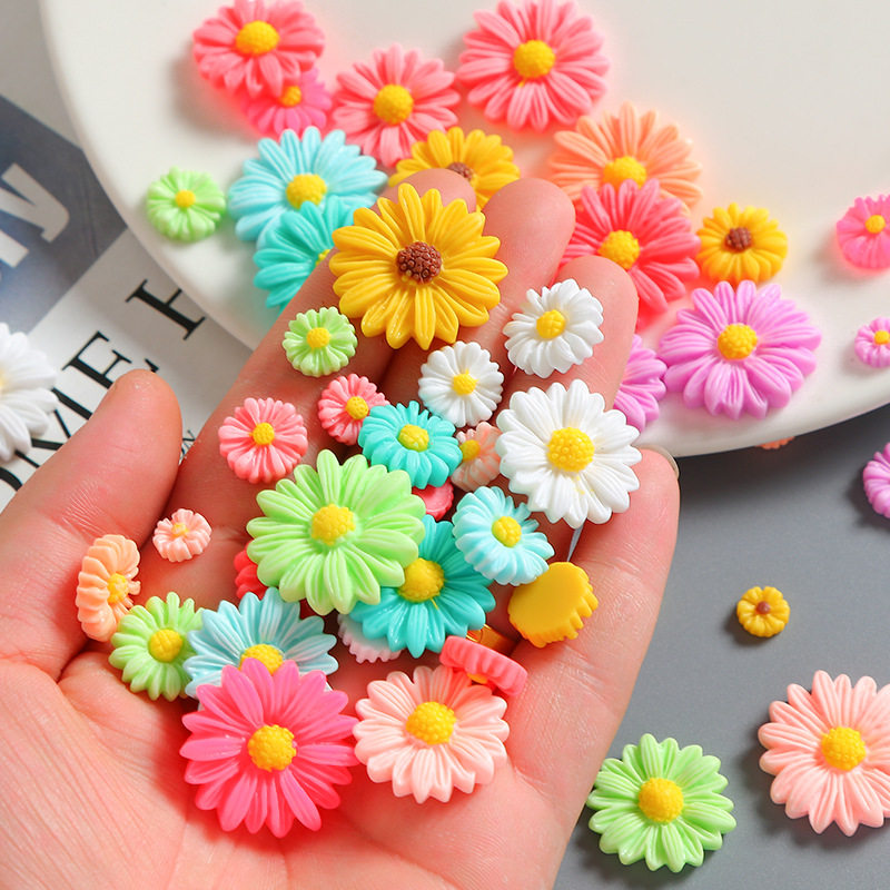 马卡龙小雏菊太阳花朵奶油胶diy手机壳手工制作饰品树脂配件材料,饰品/流行首饰/时尚饰品新,其他DIY饰品配件,淘宝优惠券,粉丝福利购,淘宝优惠卷