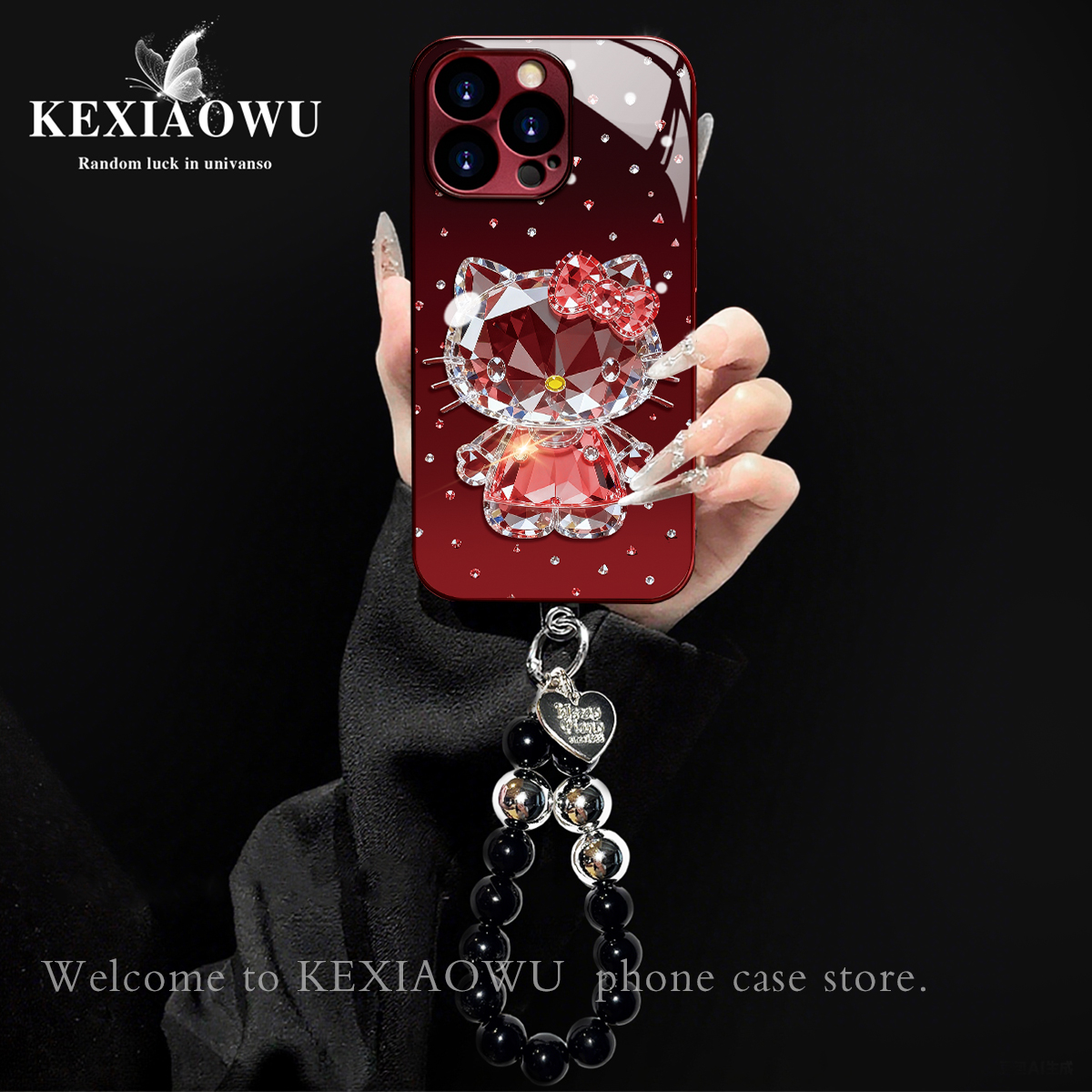 适用红米k80凯蒂猫手机壳