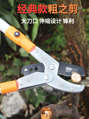 强力粗枝剪省力修剪树枝果树园艺修枝剪大剪刀园林伸缩大力剪