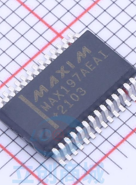 MAX197 MAX197AEAI MAX197BCAI 全新原装正品 SSOP-28 模数转换器