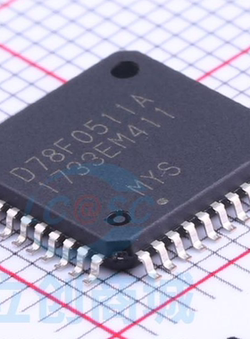 UPD78F0511AGB-GAF-AX D78F0511A 全新进口原装正品LQFP-44单片机