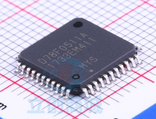 UPD78F0511AGB-GAF-AX D78F0511A 全新进口原装正品LQFP-44单片机