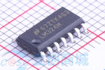 LM324MX/NOPB LM324MX LM324M全新原装正品现货 SOP14 运算放大器