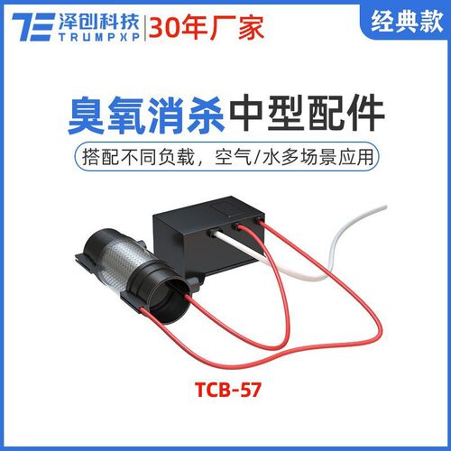 200mg玻璃管臭氧发生器处理污水杀菌消毒净化SPA卫浴水池水质