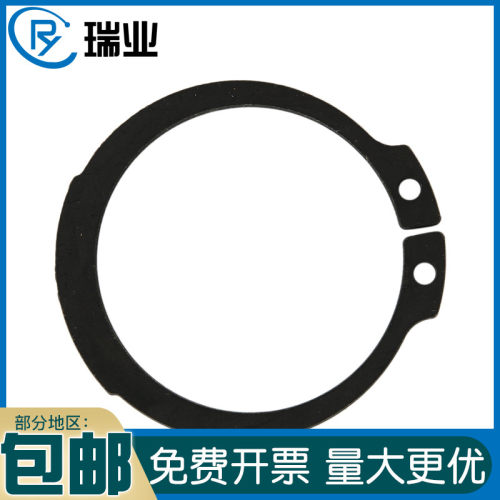 DIN471德标轴用卡簧外卡簧B型轴卡簧轴用弹性C型扣环方头C型扣环B