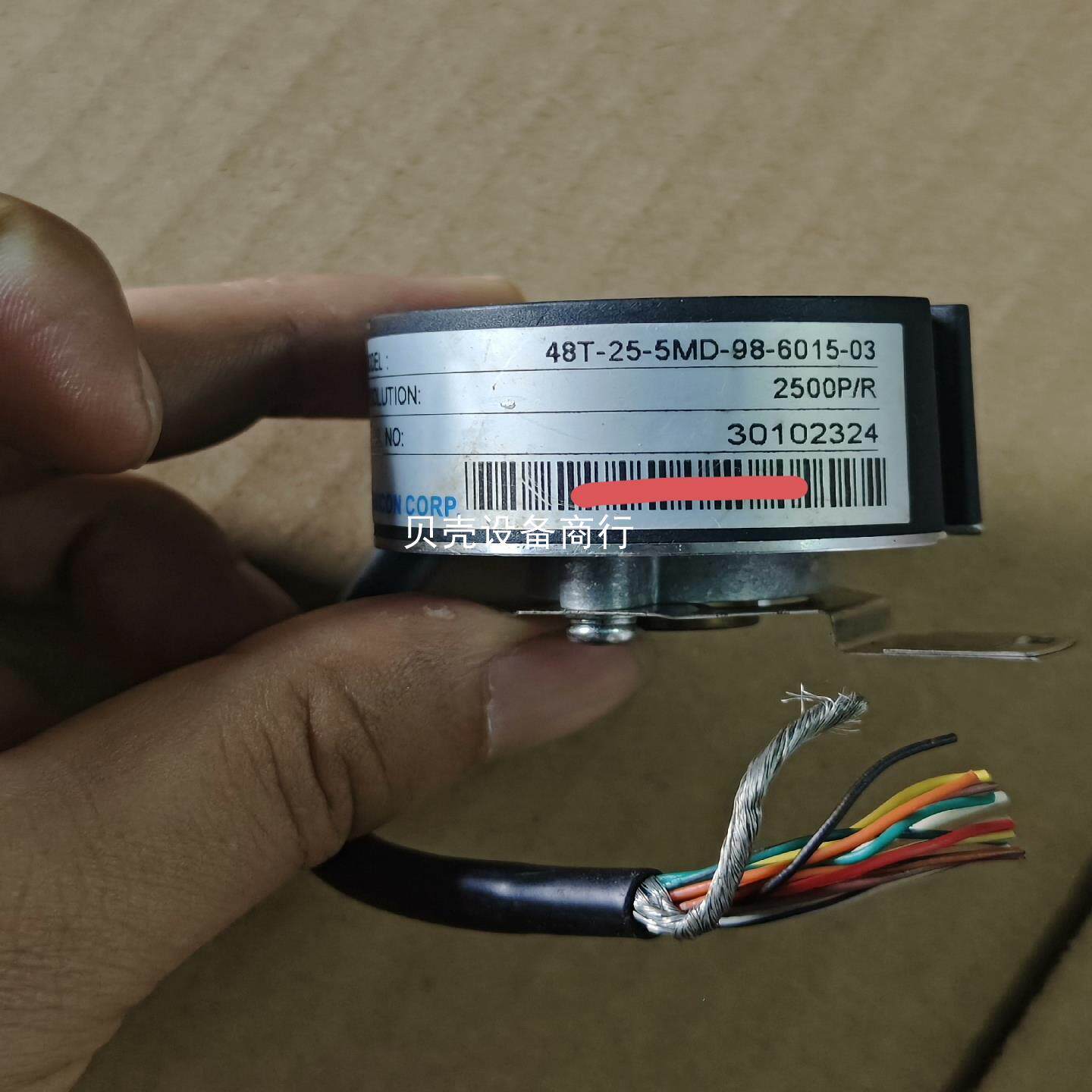 议价【贝壳设备】内密控编码器48T-25-5M-98-6015-03 成色可