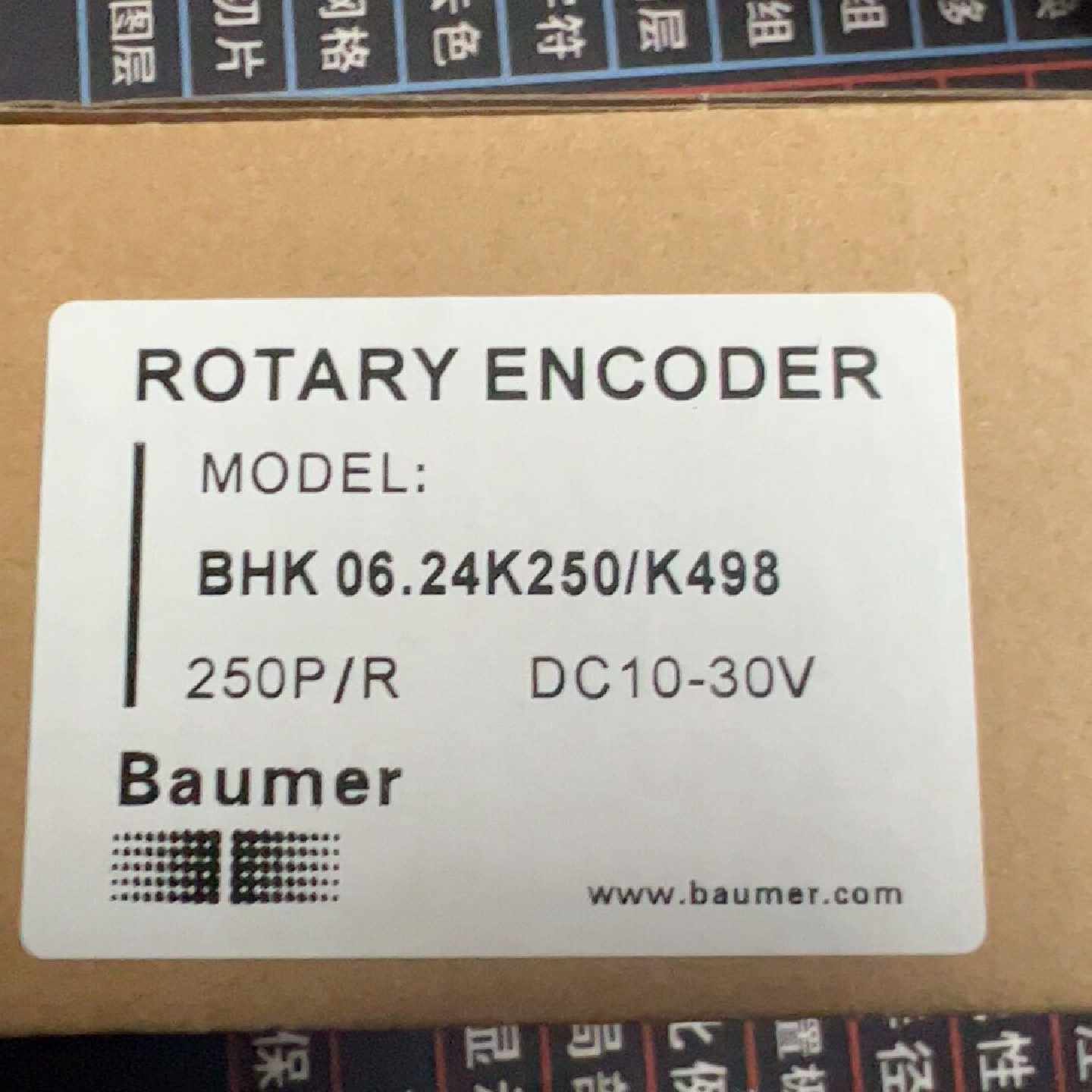 询价Baumer宝盟编码器测速传感器BHK06.24K250