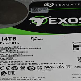希捷14T X16 ST14000nm001G   SATA