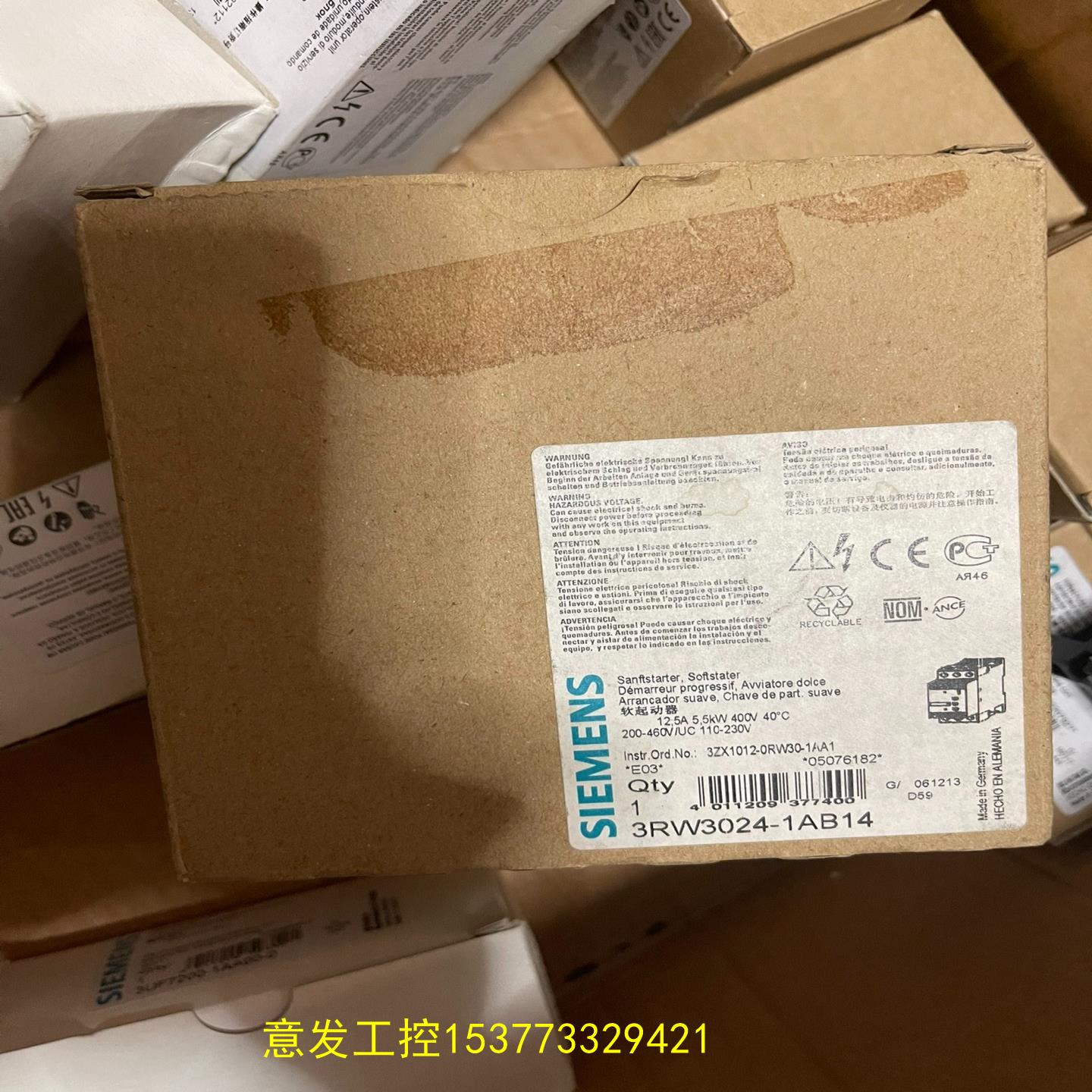 （）西门子3RW3024-1AB14