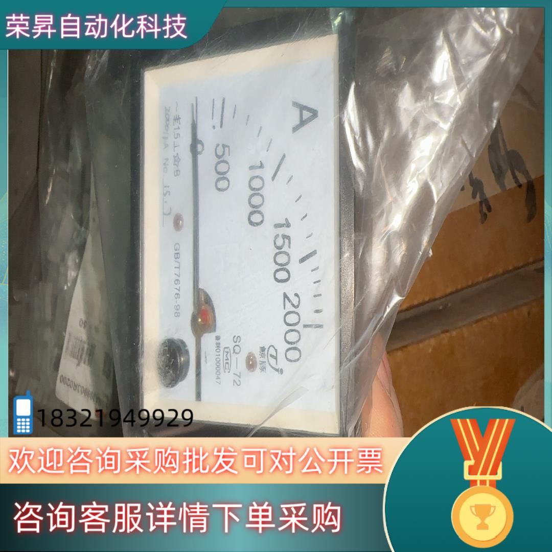 现货电流表SQ-72  0-2000
