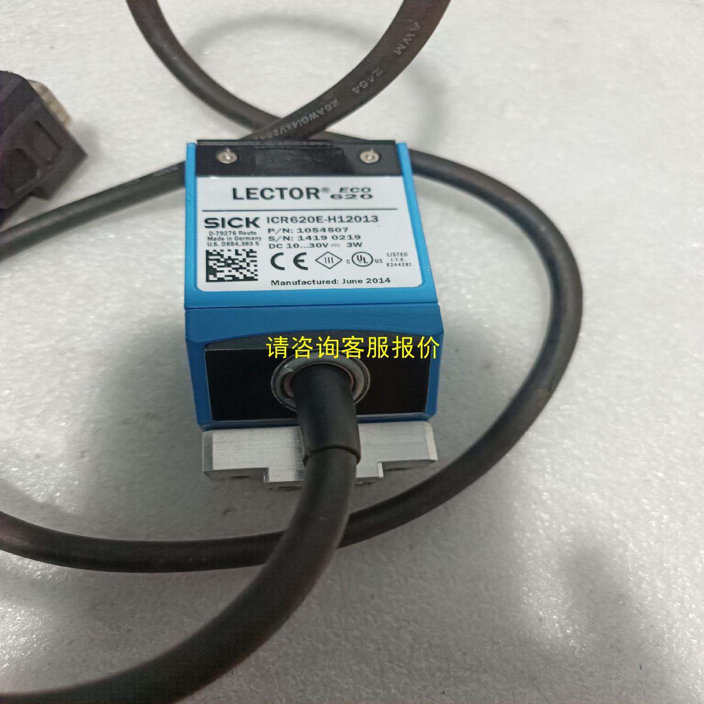 询价原装二手拆机，SICK,读码器,ICR620E-H12013