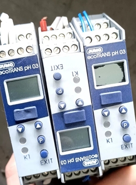 德国JUMO久茂ecotrans pH 03 pH变送器，型 ~议价