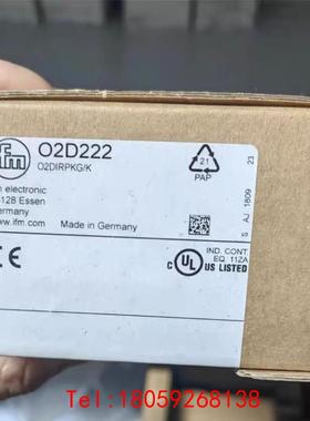 【非标价】IFM O2D222 易福门物体识别传感器 O2DIRPKG