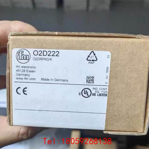 【非标价】IFM O2D222 易福门物体识别传感器 O2DIRPKG