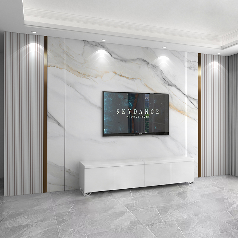 2025新款卧室格栅壁纸电视背景墙贴自粘现代简约高级沙发3d影视墙