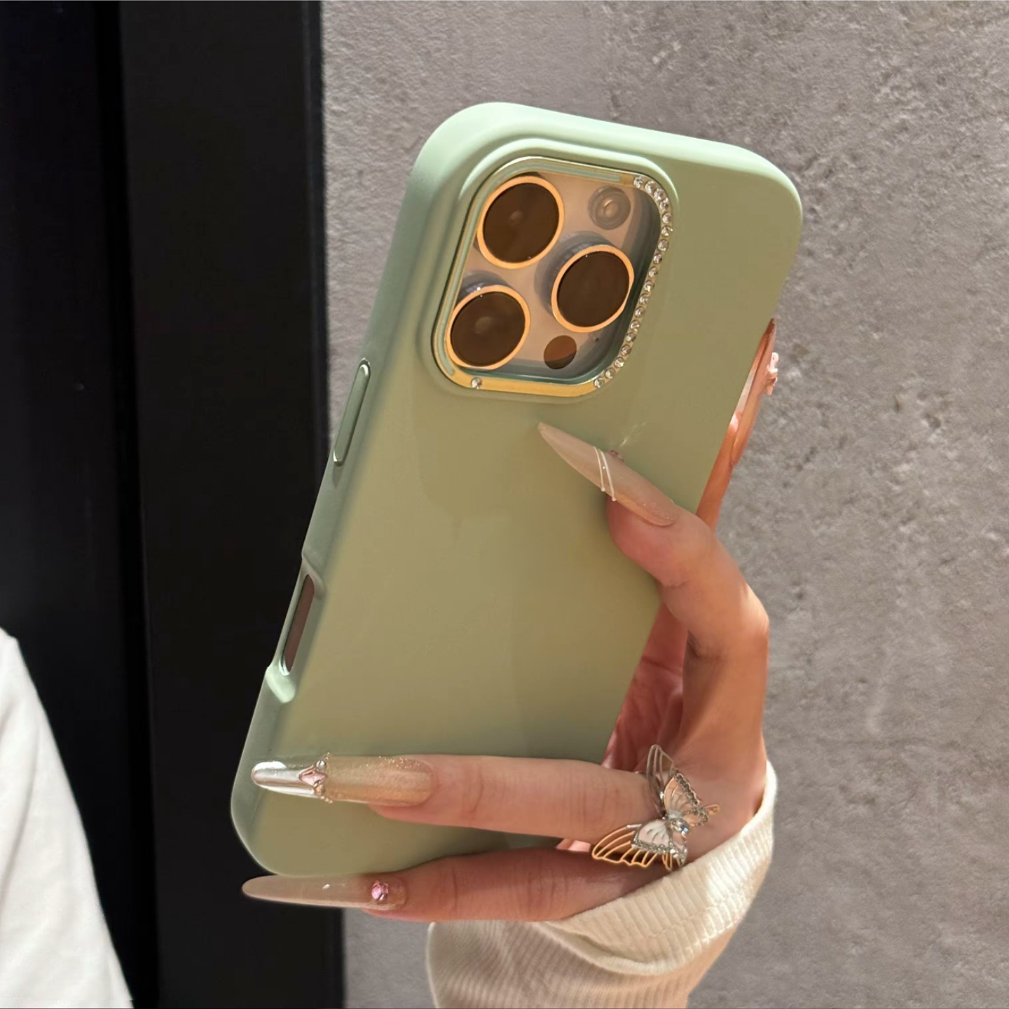 ins多巴胺液态肤感硅胶适用iPhone16pro苹果14手机壳15ProMax新款13简约12男女16水钻Pro高级感ProMax防摔套