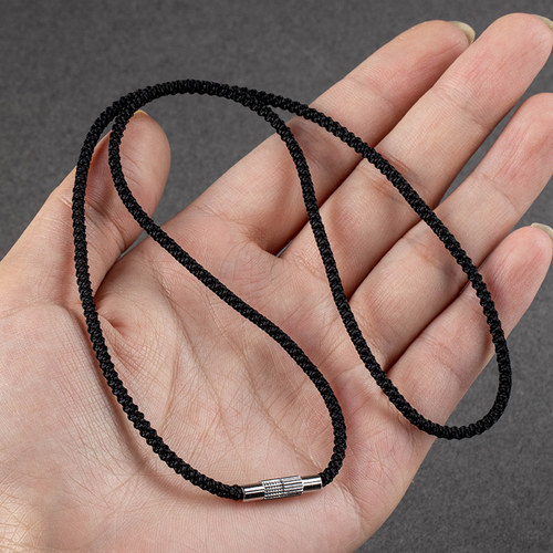 绳翡翠玉佩玉坠吊坠螺丝挂脖绳