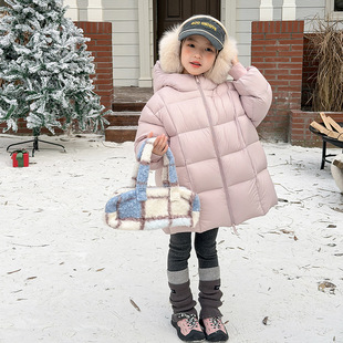 女童小云朵轻盈保暖廓形泡芙羽绒服 冬季 88折上新 25YR019 冬装
