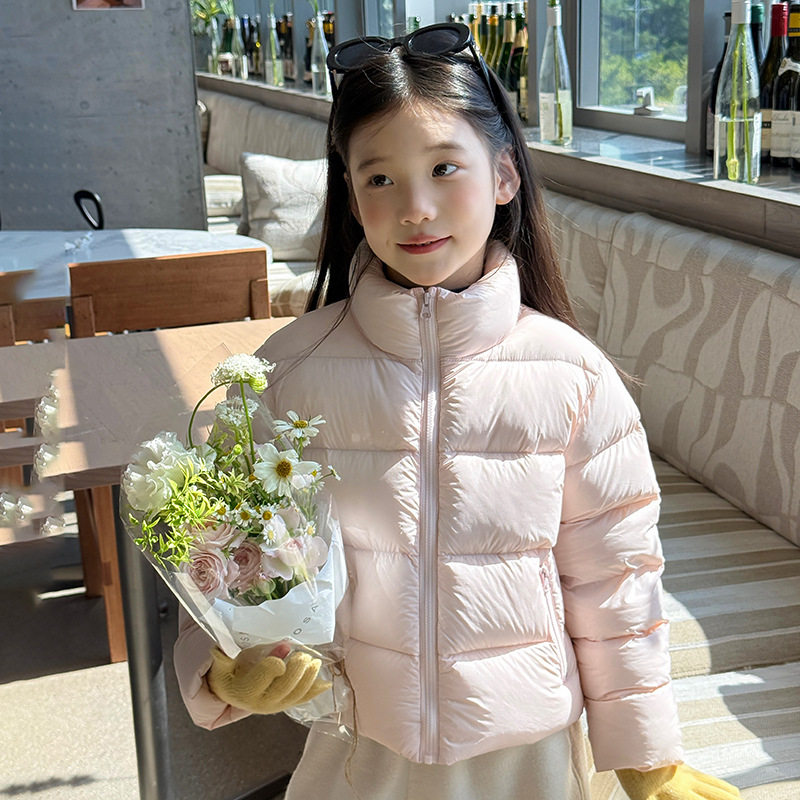 【双II上新6折秒杀】女童冬装羽绒服儿童短款羽绒服26YR001