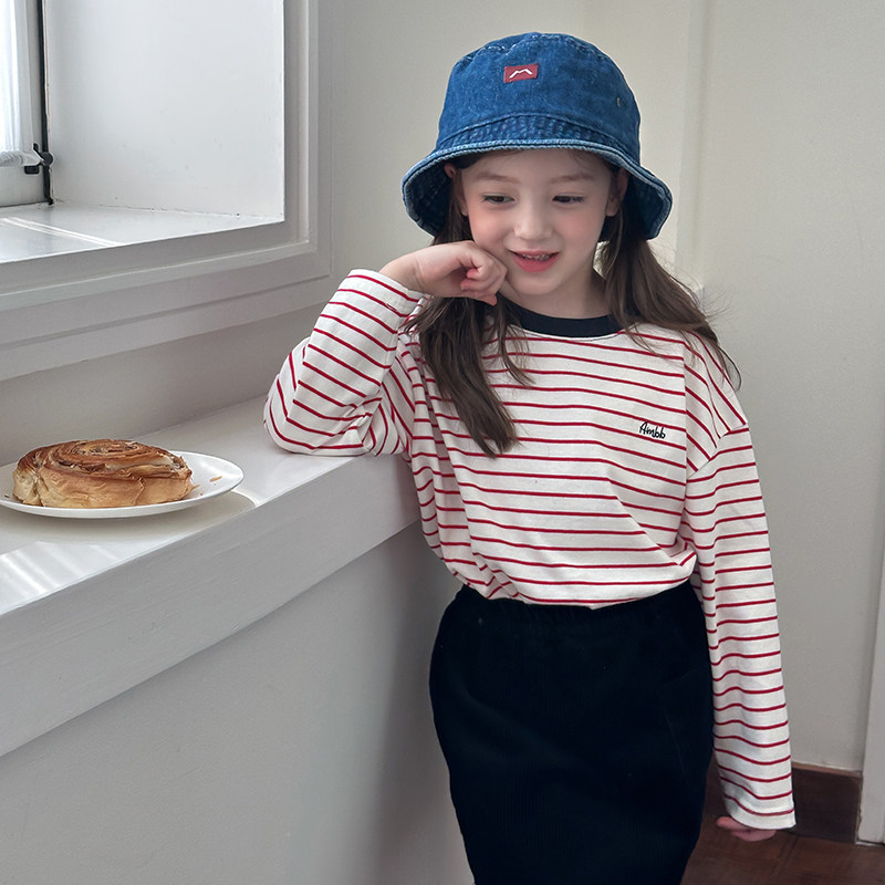 男女童宝宝韩版休闲柔软打底衫