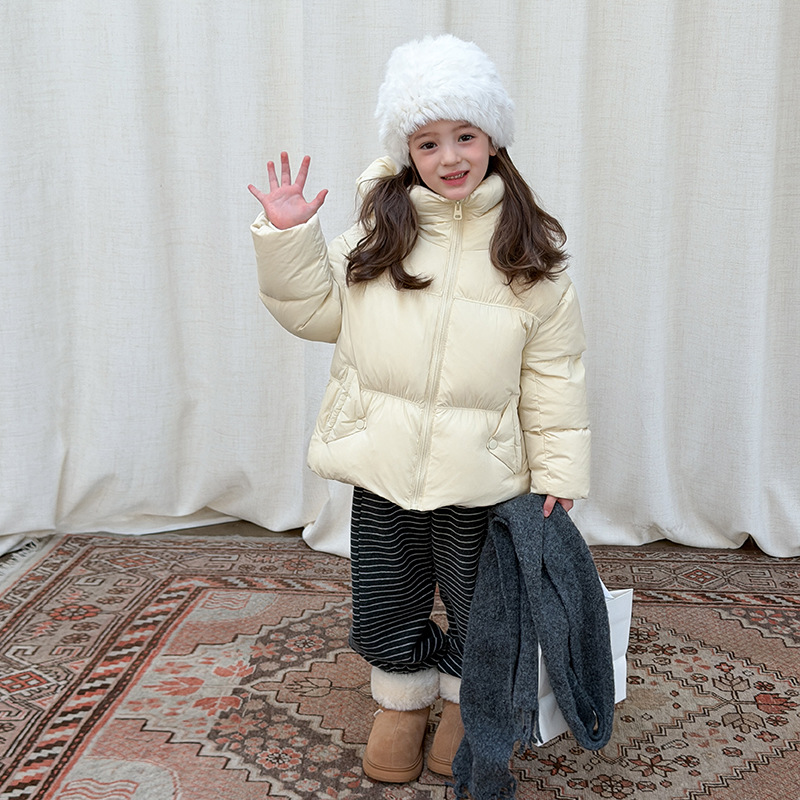 Yumi妈儿童冬新国标90%白鸭绒