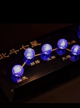 新款插电式LED北斗七星文昌事业七星灯
