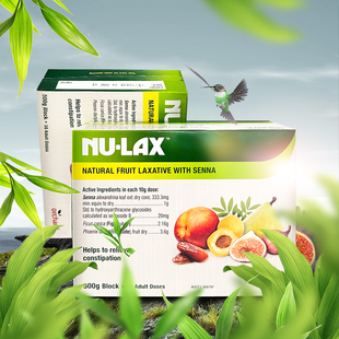 澳洲进口乐康膏500g天然果蔬膳食纤维果蔬膏肠胃nu lax水果膏