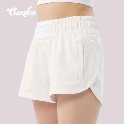 GENKO拳击运动短裤女高腰显瘦