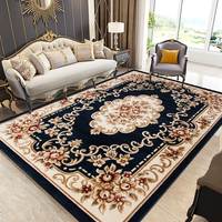 东升地毯 手工雕花 欧式客厅沙发茶几毯垫中式卧室家用加厚大地垫