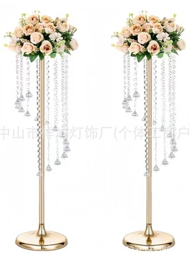 铁艺花架酒店橱窗摆件家居花瓶婚庆道具路引婚房布置全套装
